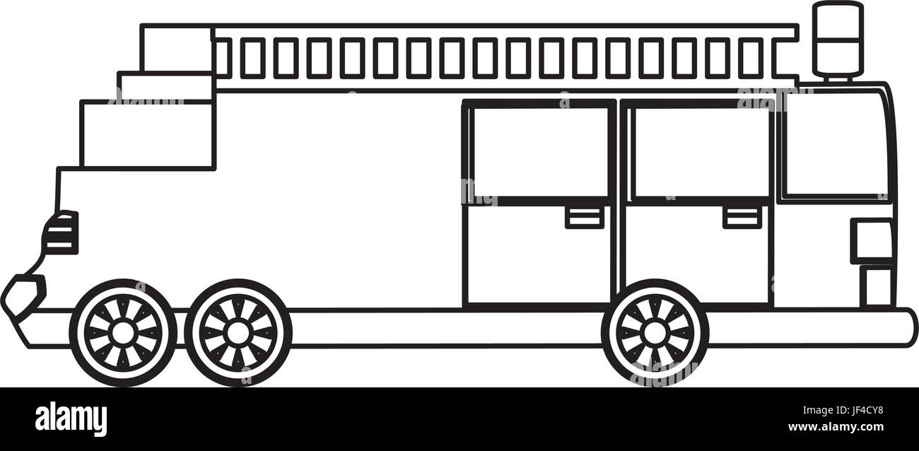 picture Black And White Fire Truck Pictures https www alamy com stock photo firefigther truck vehicle 147000764 html
