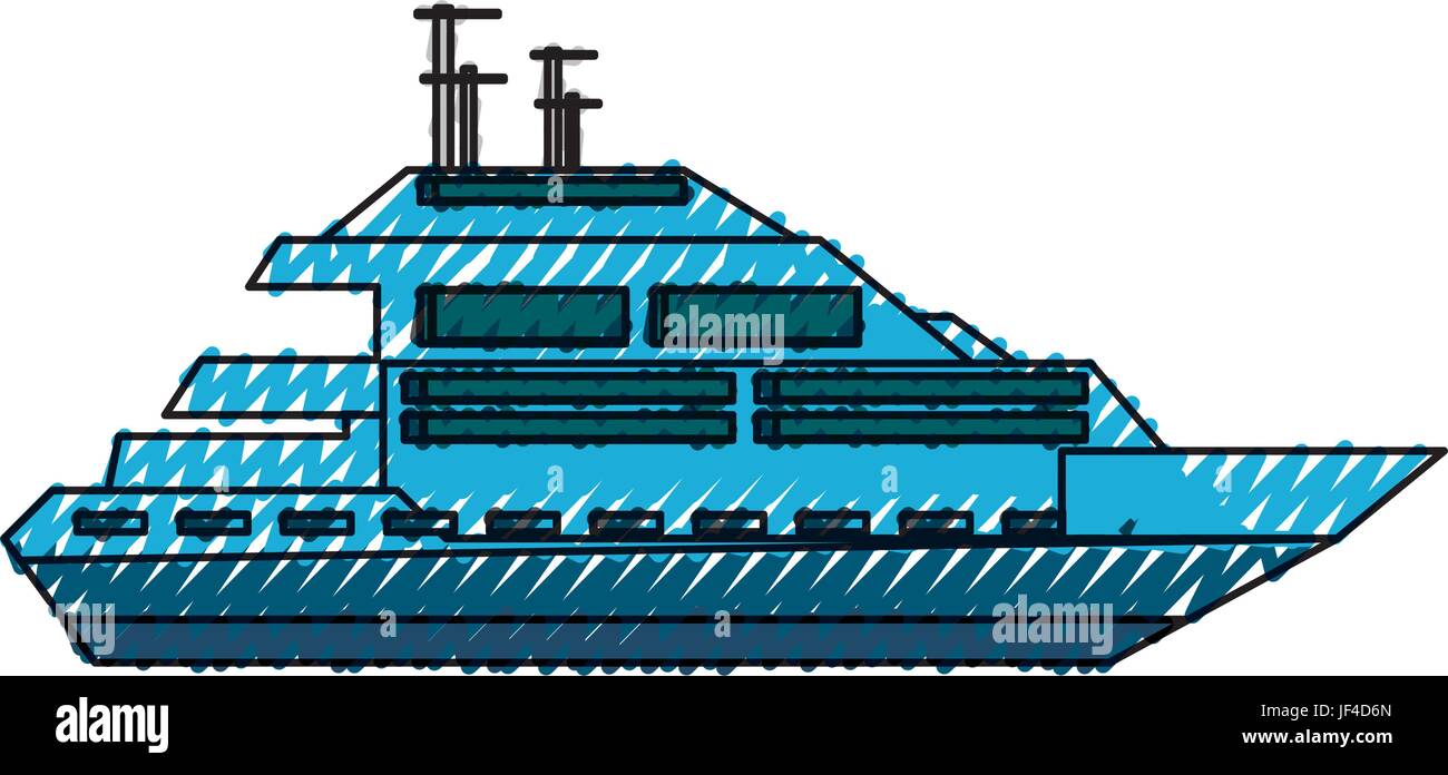 Luxury yacht isolated Stock Vector Image & Art - Alamy