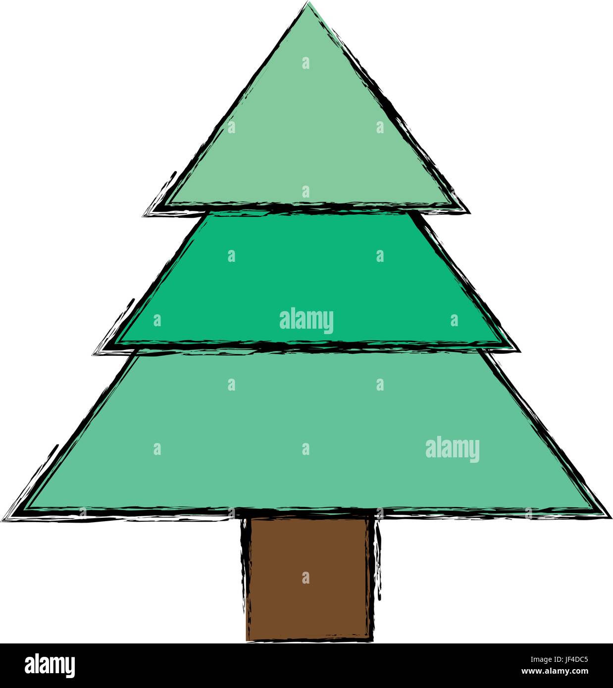 isolated cute tree Stock Vector Image & Art - Alamy