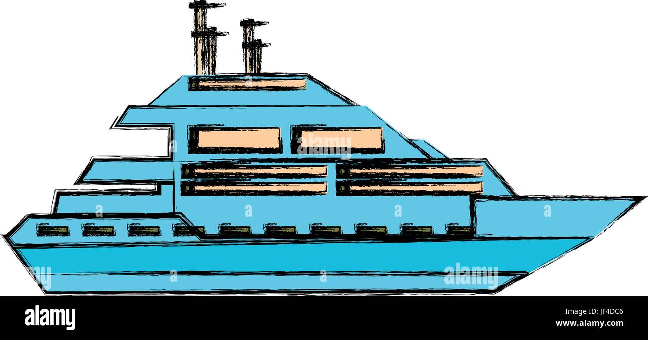 Luxury yacht isolated Stock Vector Image & Art - Alamy