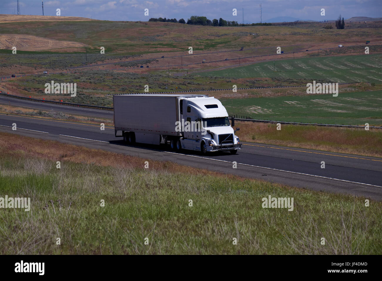 Volvo delivery truck hi-res stock photography and images - Page 2 - Alamy
