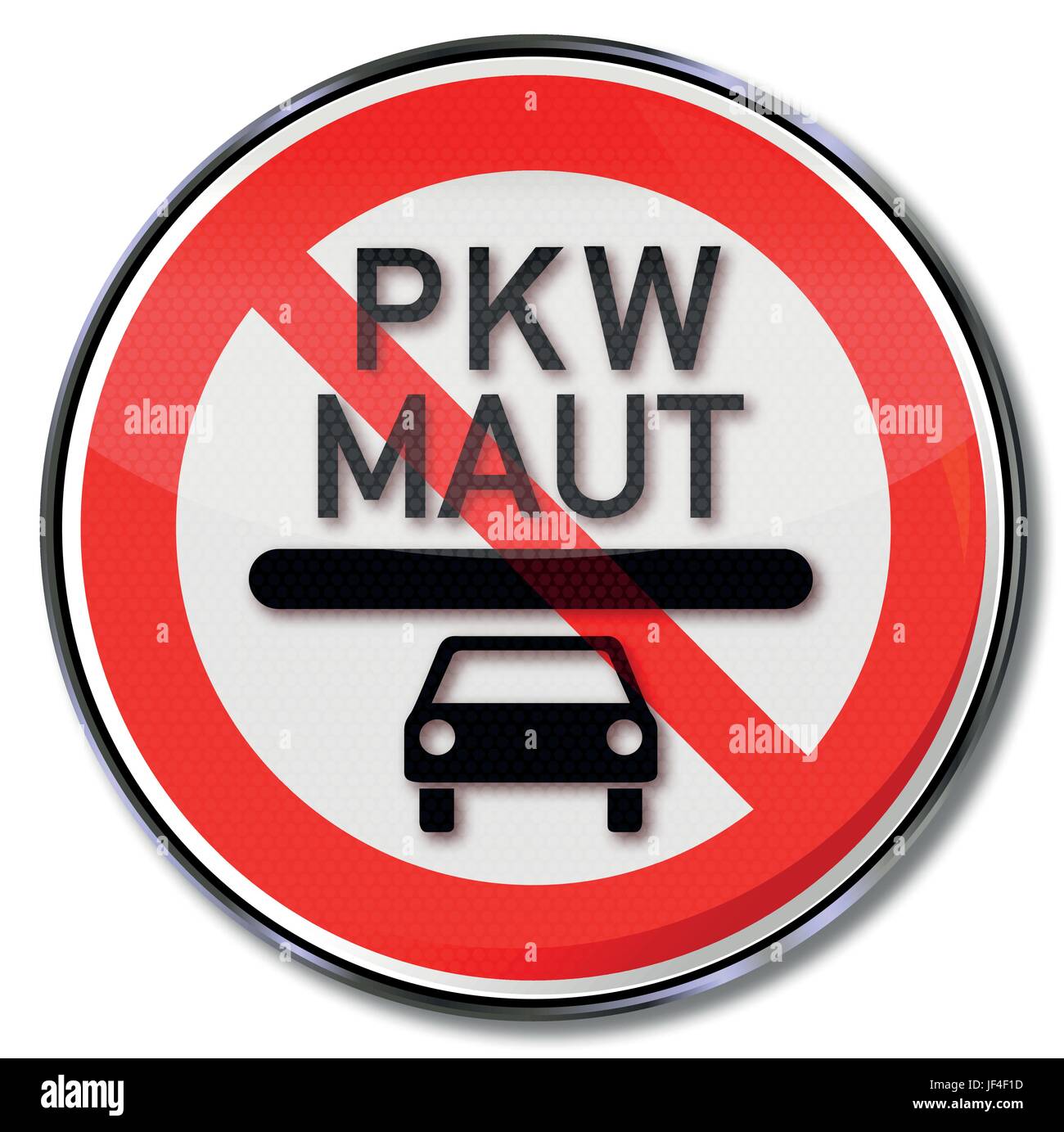 car, automobile, vehicle, means of travel, motor vehicle, refusal, sign