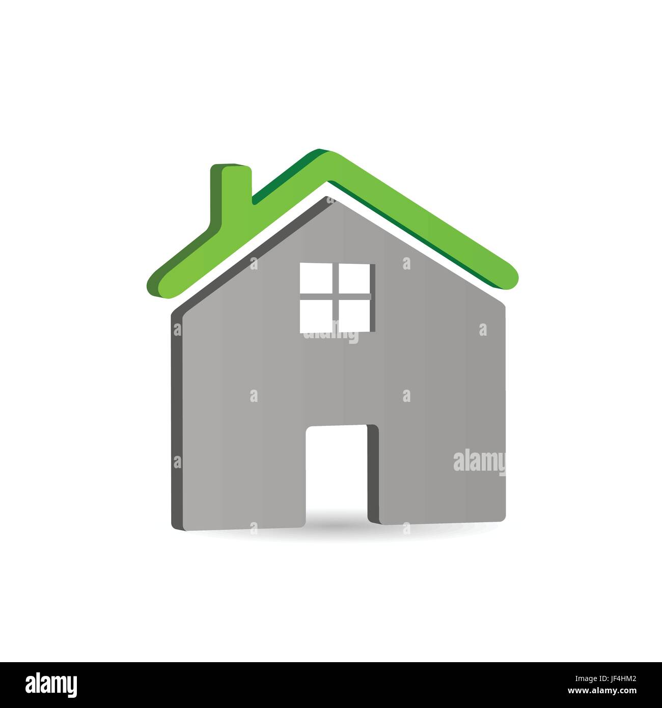 blue, house, building, office, object, city, town, art, model, design