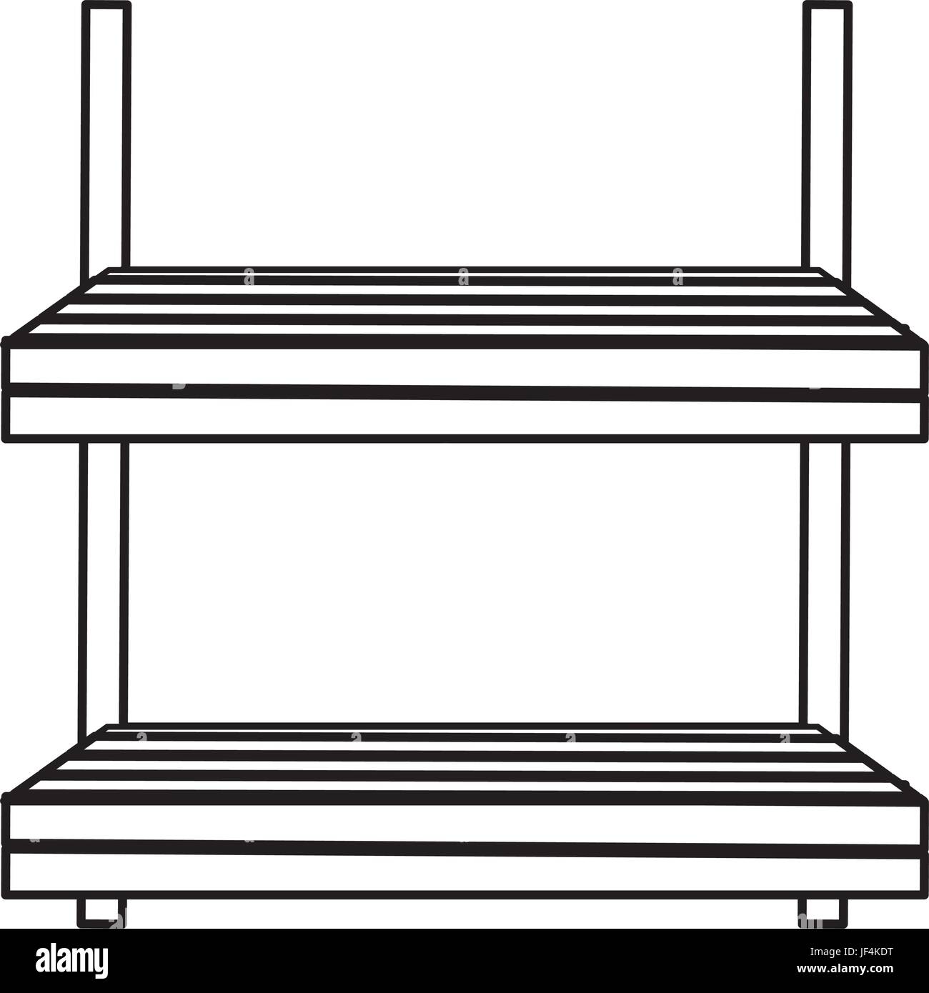 spa wooden shelf Stock Vector Image & Art - Alamy