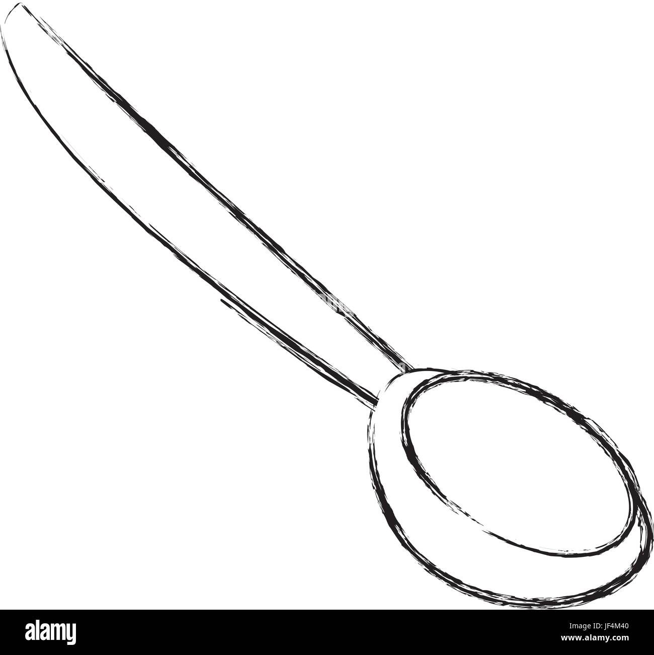 cutlery spoon utensil Stock Vector Image & Art Alamy