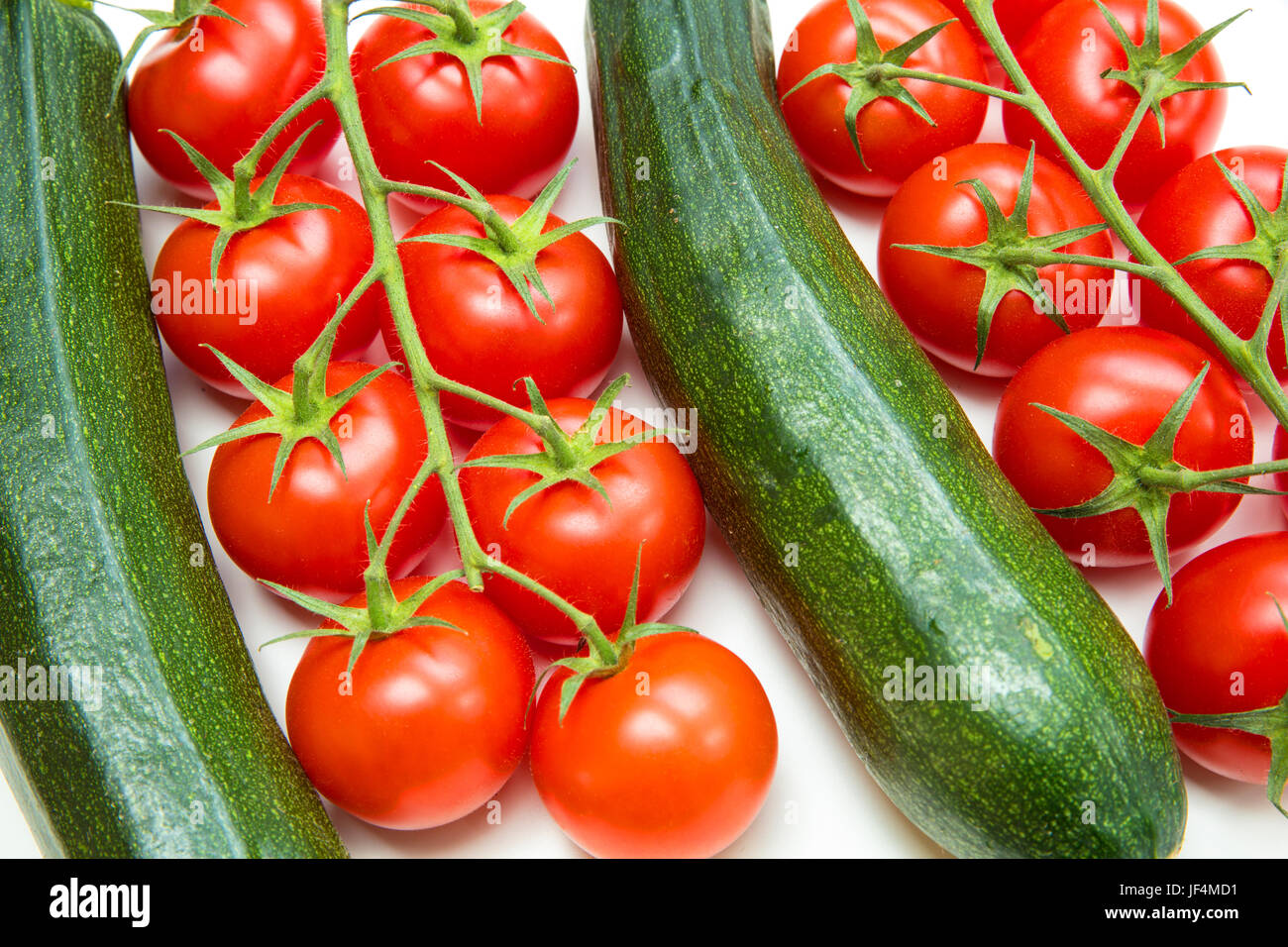 Tomatoes and Cucumbers Stock Photo Alamy