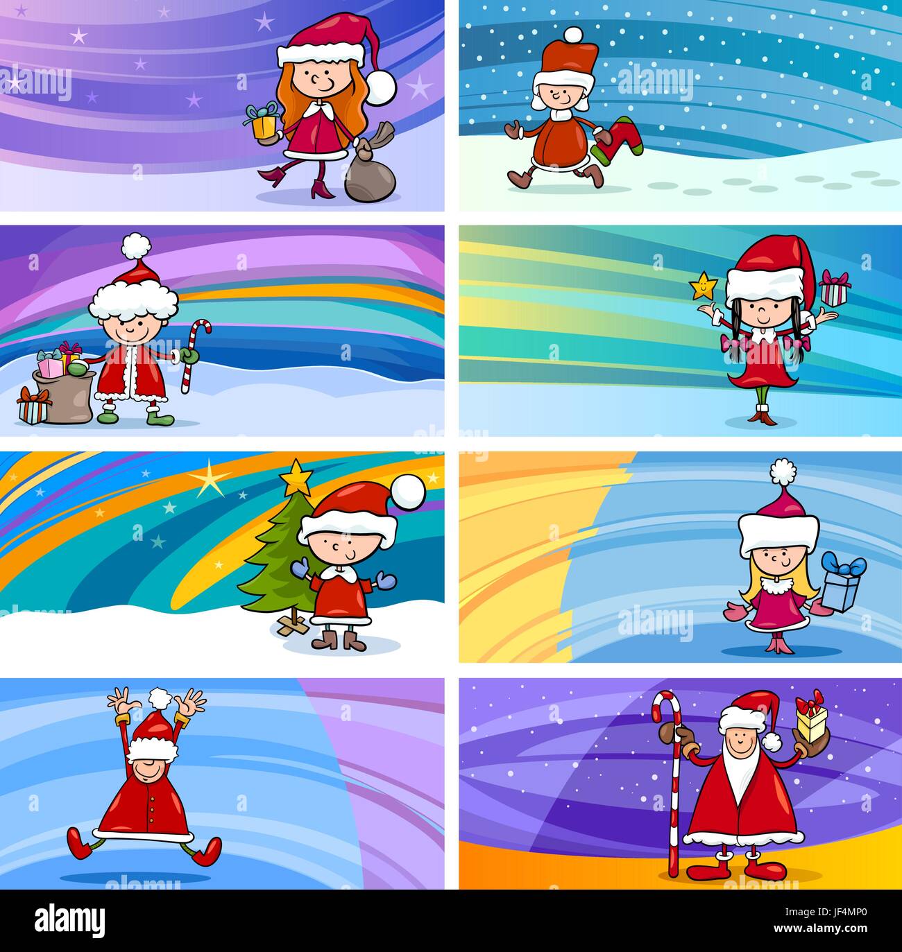 X mas girl child children Stock Vector Images - Alamy