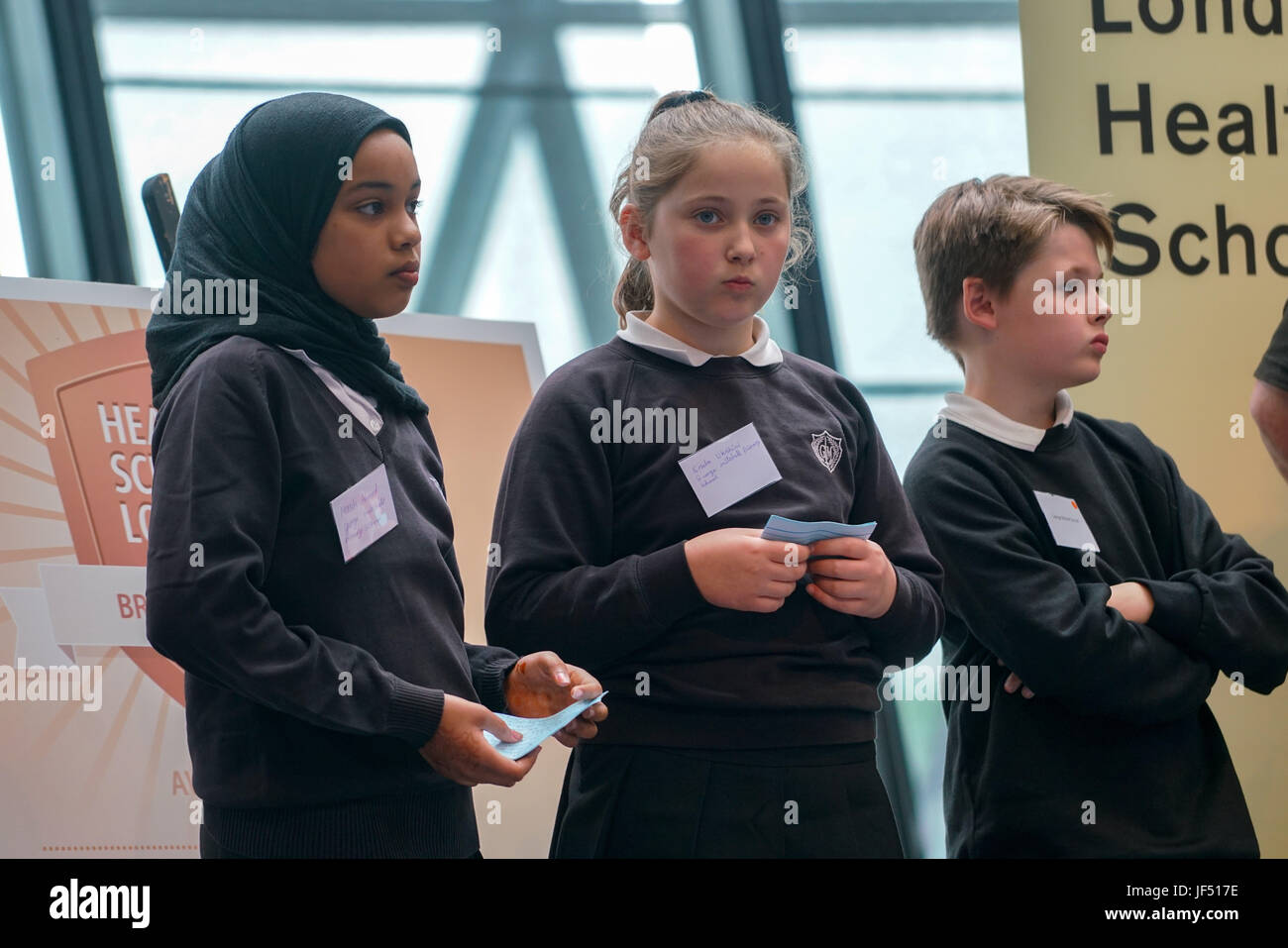 City Hall London Uk 29th June 2017 BBC Children s TV Presenters Chris Jarvis Preforms And 