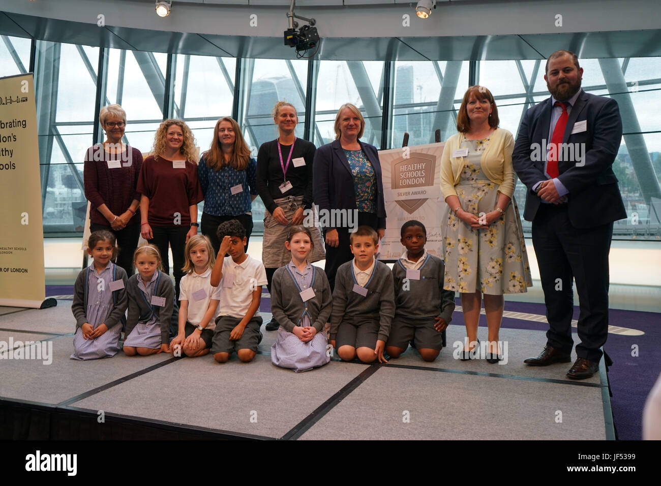 City Hall, London, Uk, 29th June 2017. Highfield Junior School, La