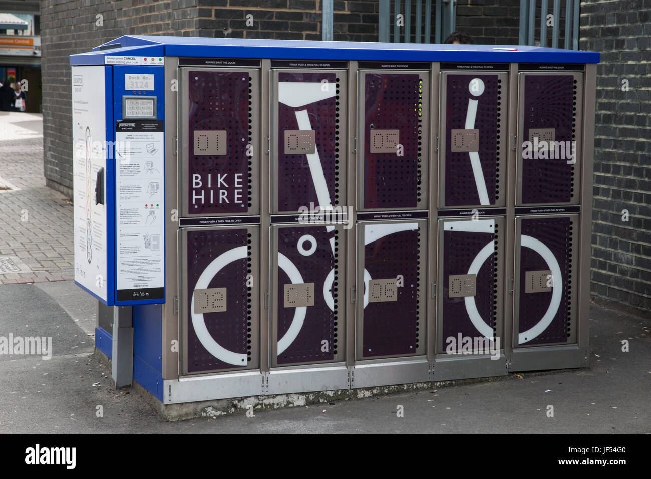 Brompton bike hire london hires stock photography and images Alamy