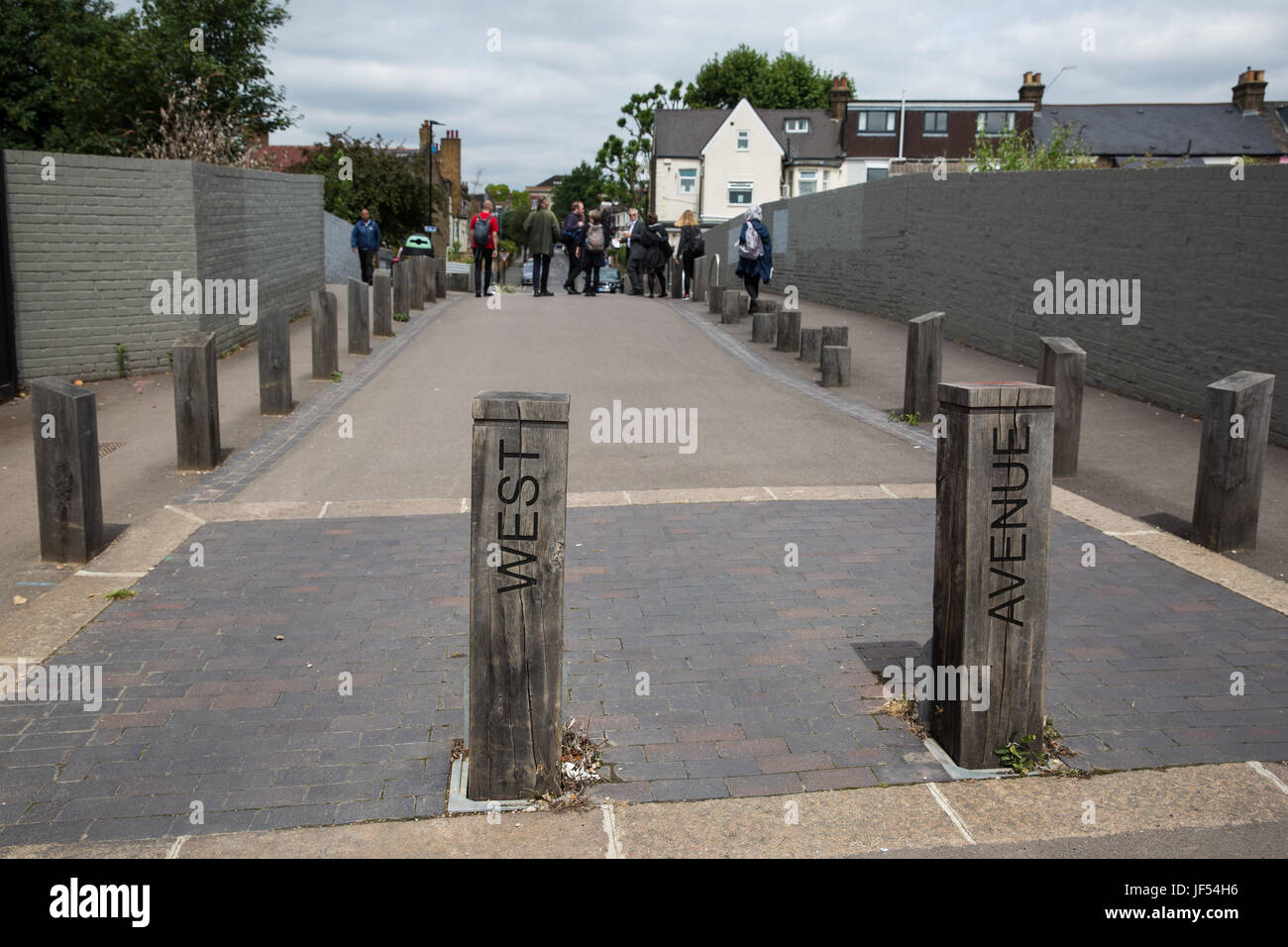 London, UK. 29th June, 2017. Attendees on a site visit by the London
