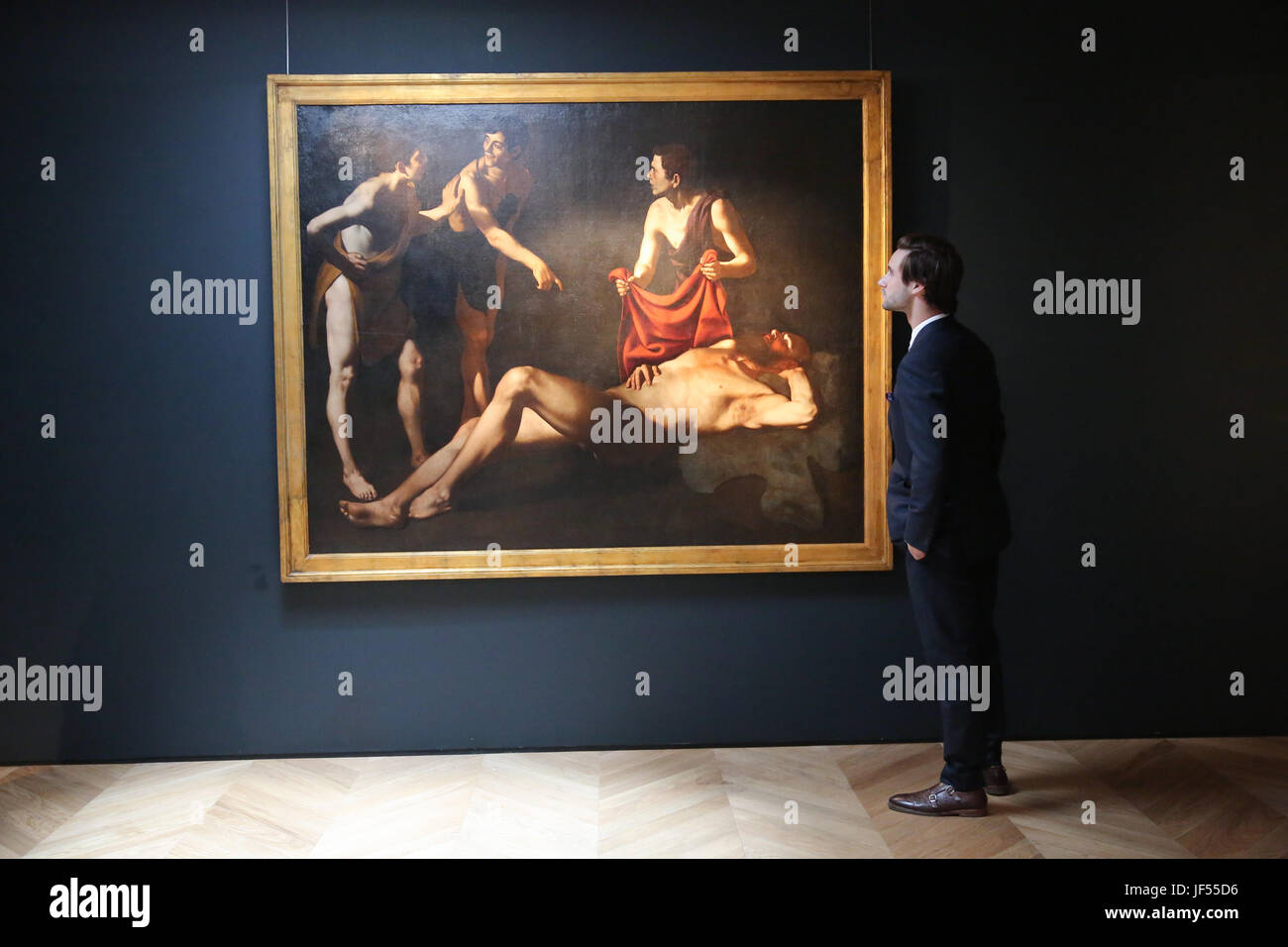 London, UK. 29th June, 2017. Paintings and sculptures on display at Colnaghi. London Art Week starts runs from 30 June to July 7 which will sees a range of art, from antiquities and Old Master paintings to work by renowned contemporary artists, from over 40 galleries on display. Credit: Dinendra Haria/Alamy Live News Stock Photo