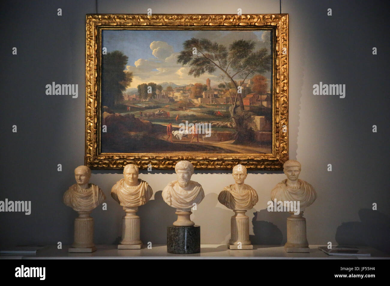 London, UK. 29th June, 2017. Paintings and sculptures on display at Colnaghi. London Art Week starts runs from 30 June to July 7 which will sees a range of art, from antiquities and Old Master paintings to work by renowned contemporary artists, from over 40 galleries on display. Credit: Dinendra Haria/Alamy Live News Stock Photo