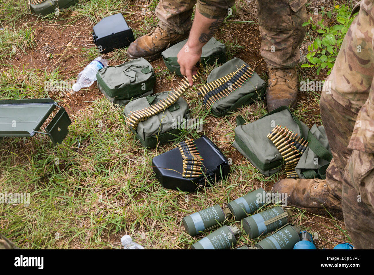 U.S. Soldiers assigned to the 1st Battalion, 506th Infantry Regiment