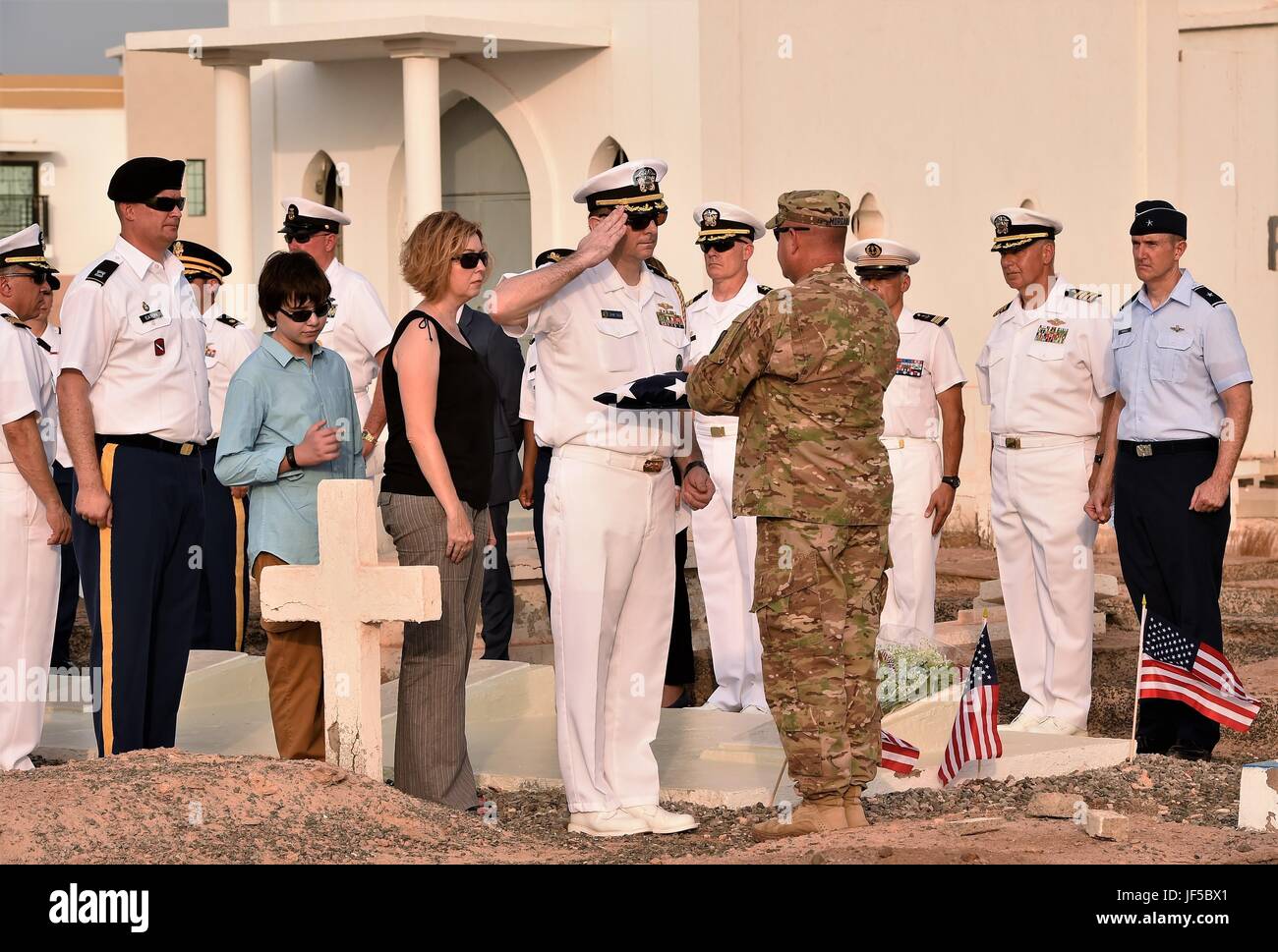 U.S. Navy Capt. John Tully, U.S. Embassy to the Republic of Djibouti