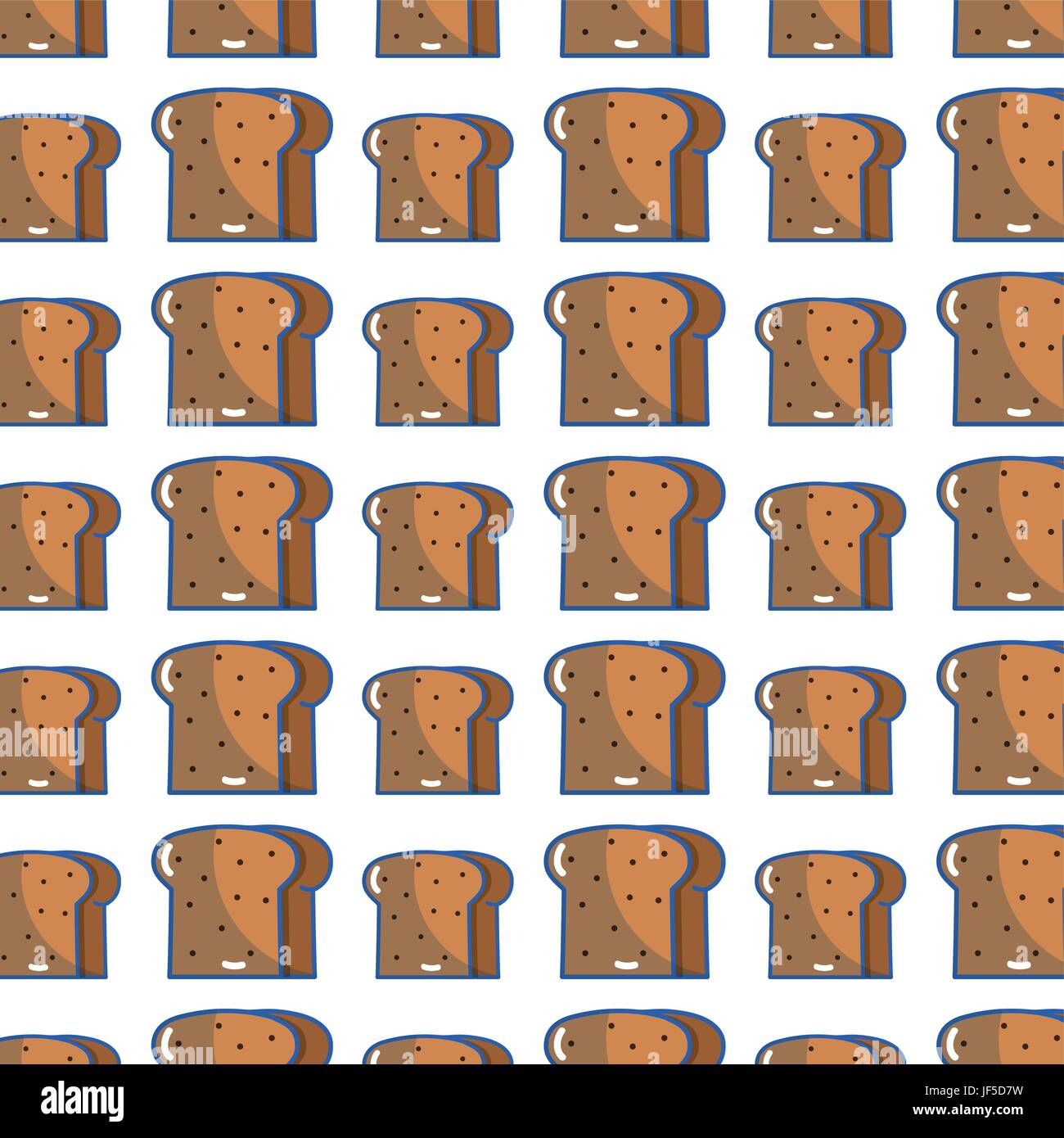delicious slice bread bakery food background Stock Vector Image & Art ...