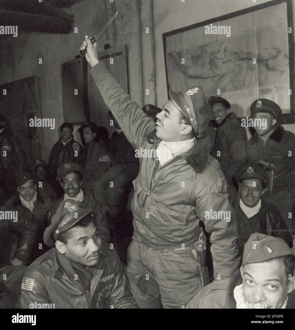 Group african american military pilots hi-res stock photography and ...