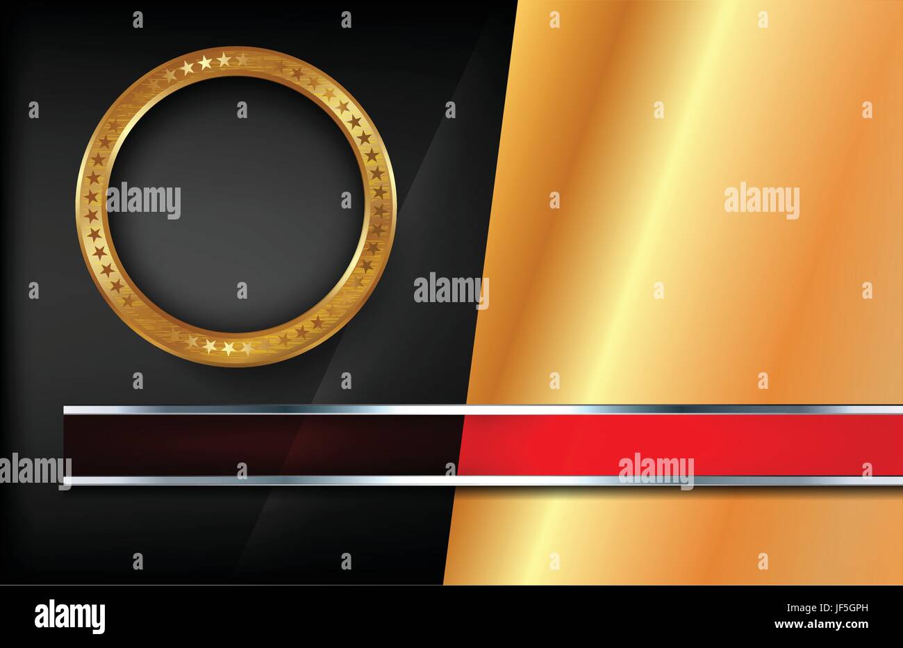 ring, lines, one, circle, banner, metallic, dark, gold, ring, lines ...