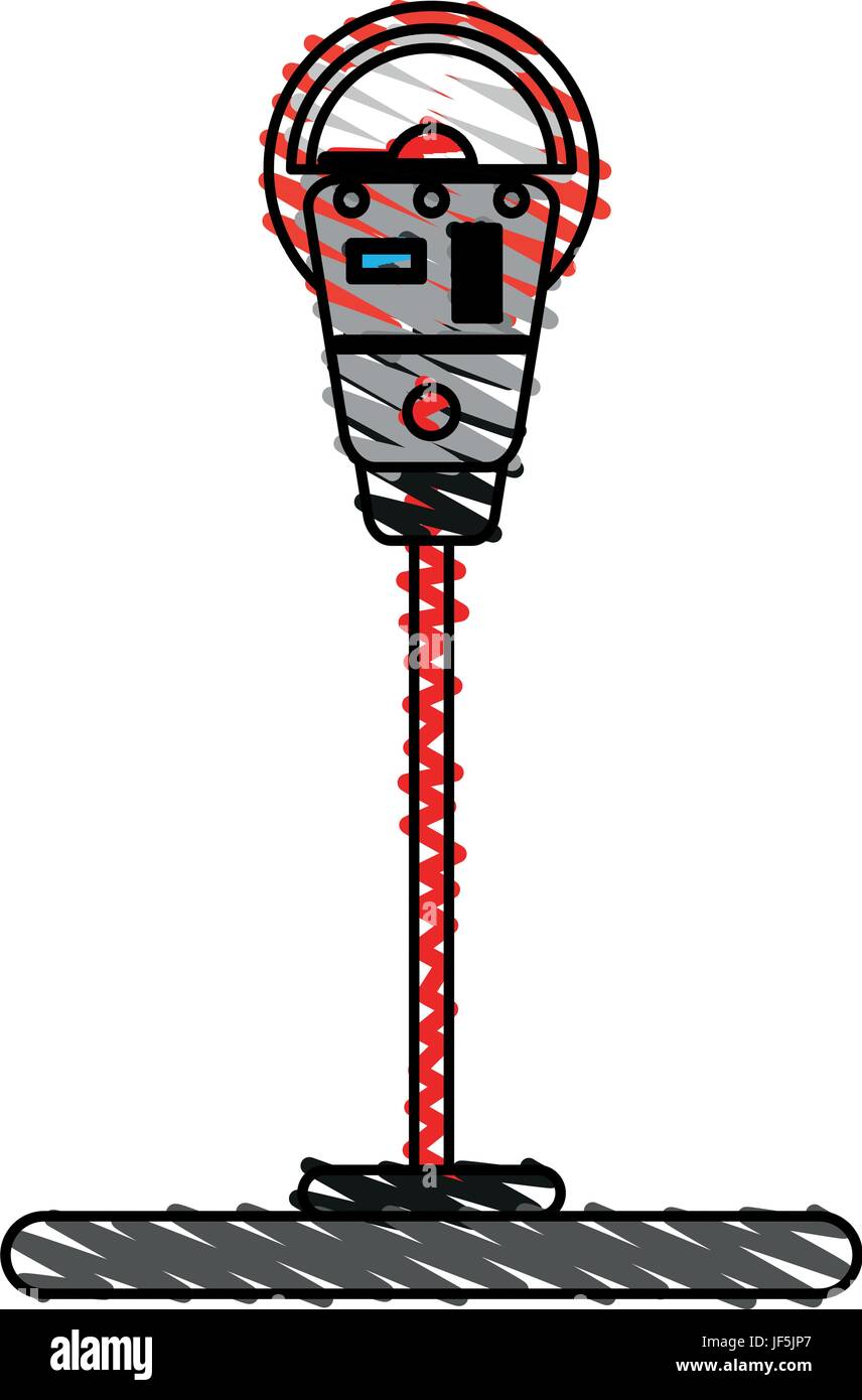 parking meter vector illustration Stock Vector Image & Art - Alamy