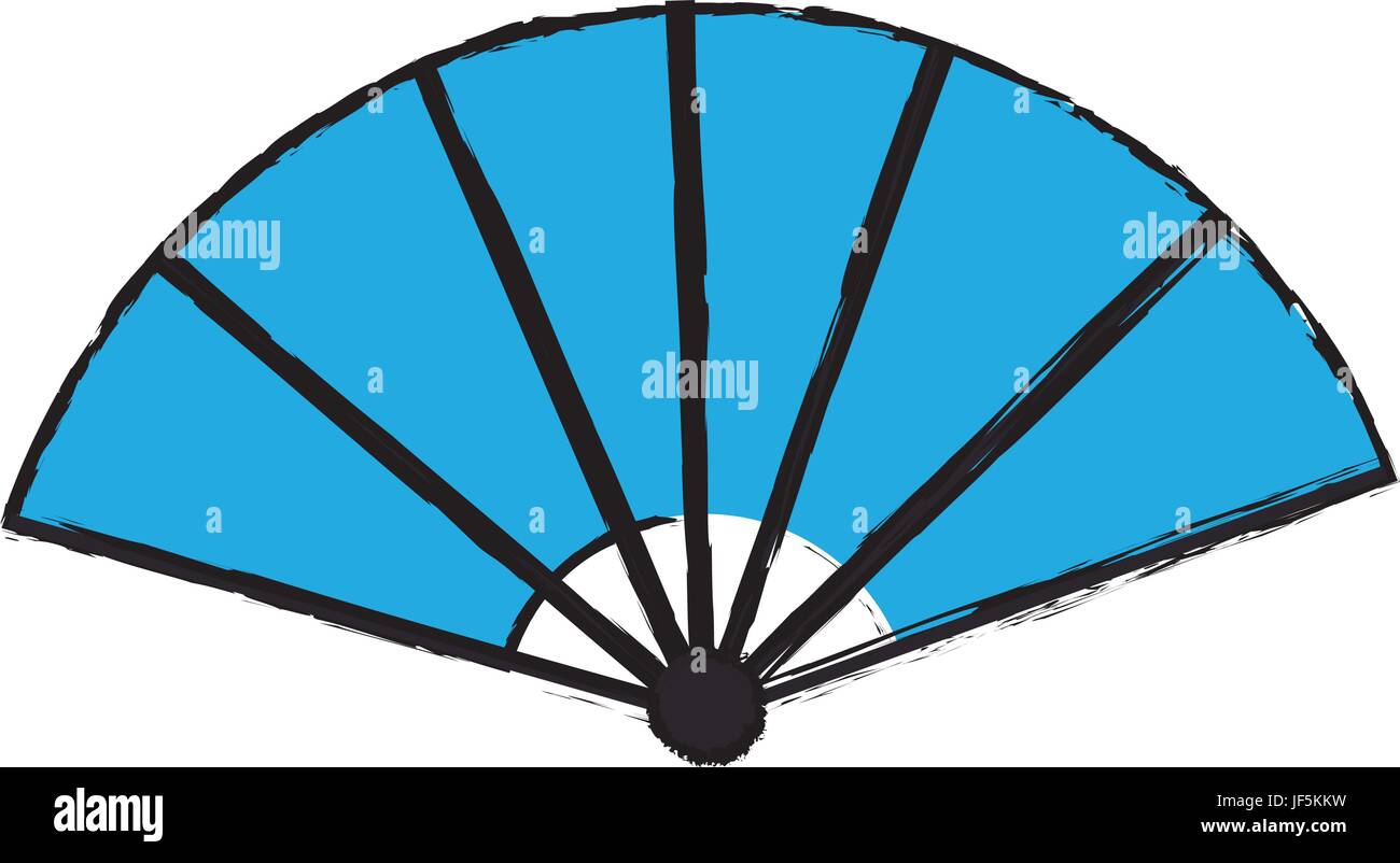 japanese fan folding ornament traditional Stock Vector Image & Art Alamy