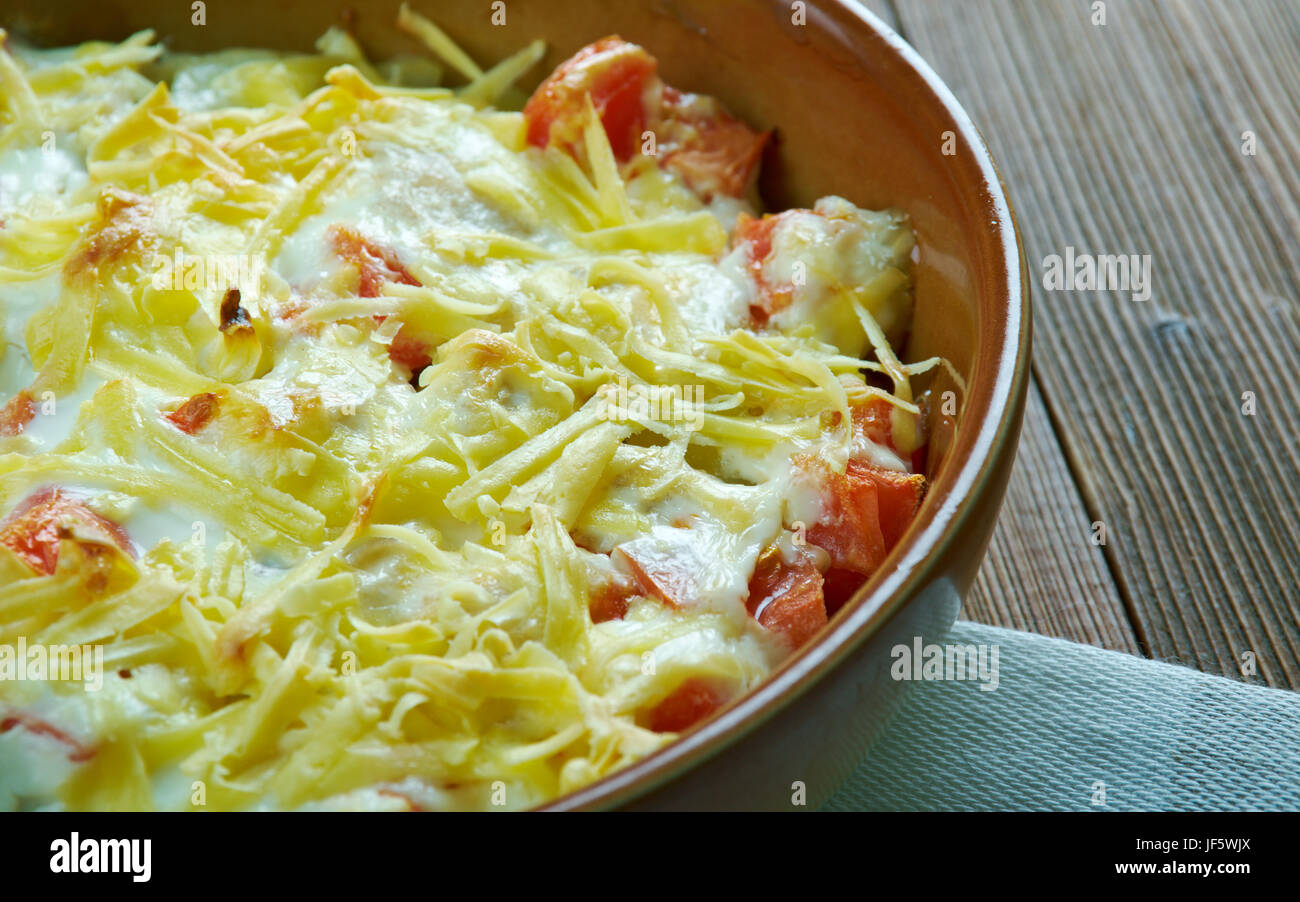 King Ranch Chicken Stock Photo