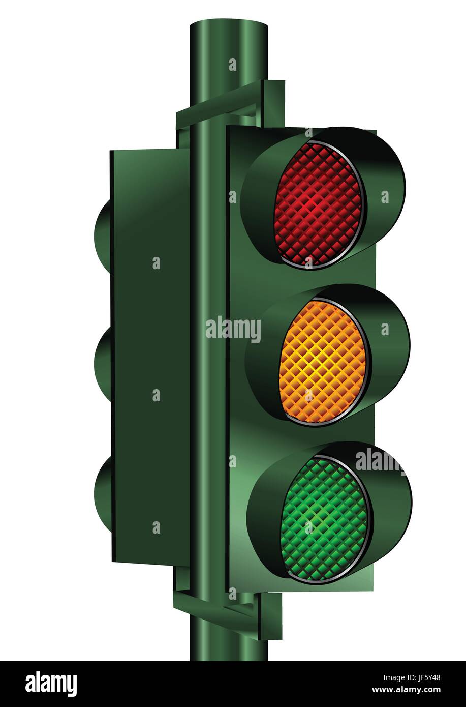 Traffic light pole Stock Vector Images - Alamy