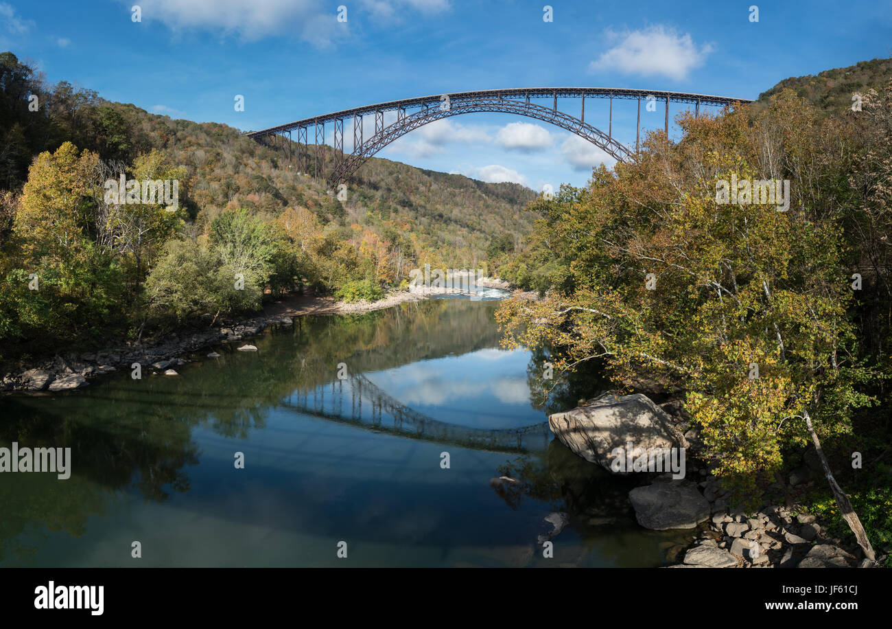 New River Bridge in West Virginia Stock Photo Alamy