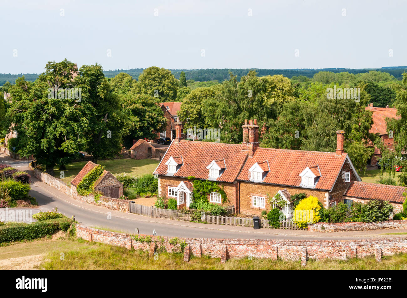 Castle rising village hi-res stock photography and images - Alamy