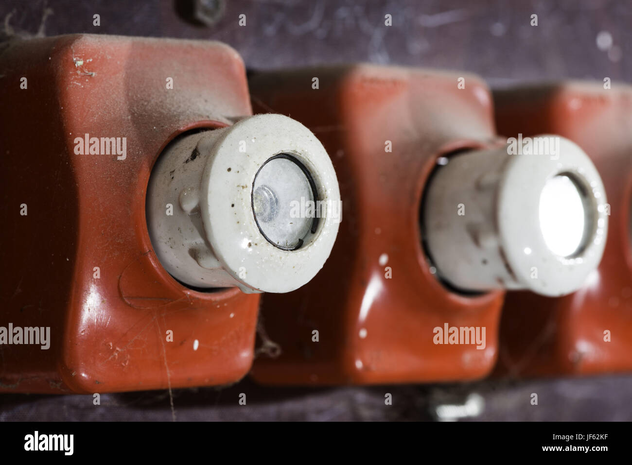 Vintage electrical fuse Stock Photo - Alamy