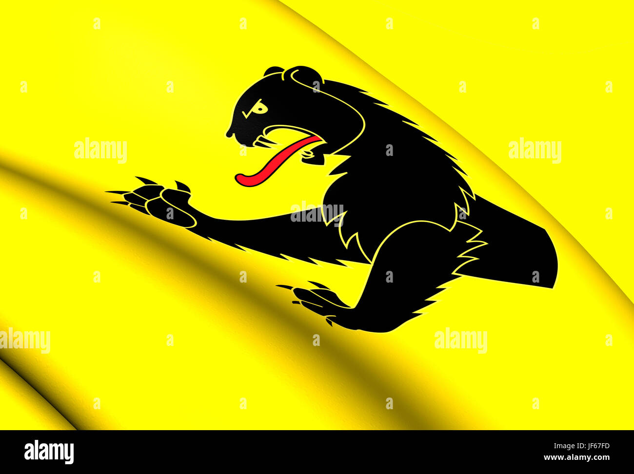 Flag of Adlikon bei Andelfingen, Switzerland Stock Photo - Alamy
