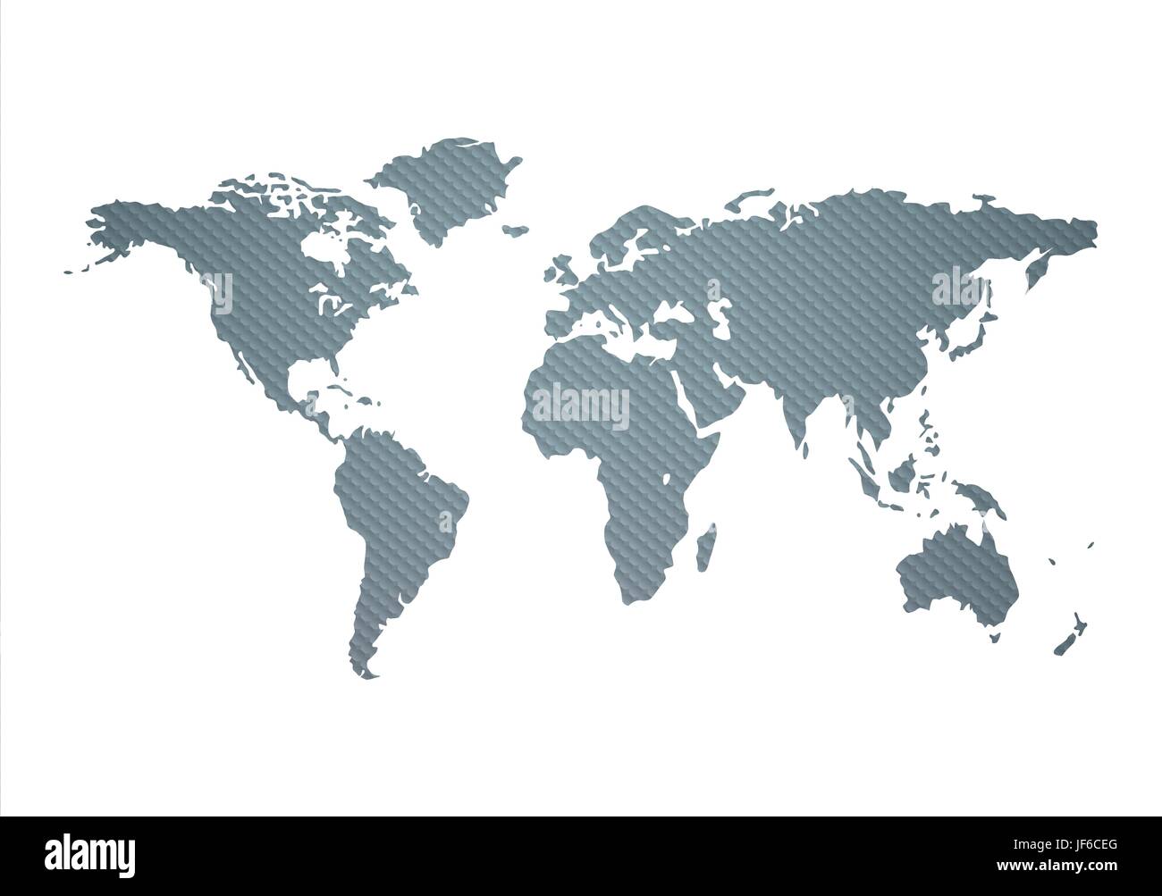 World map at an angle Cut Out Stock Images & Pictures - Alamy