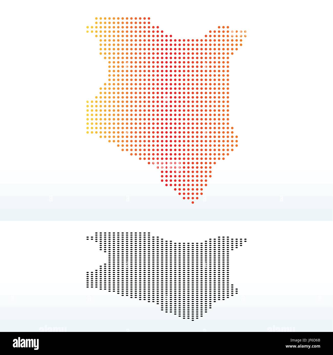 indicate, show, interpret, cultural, political, chart, graphics, africa, kenya, Stock Vector