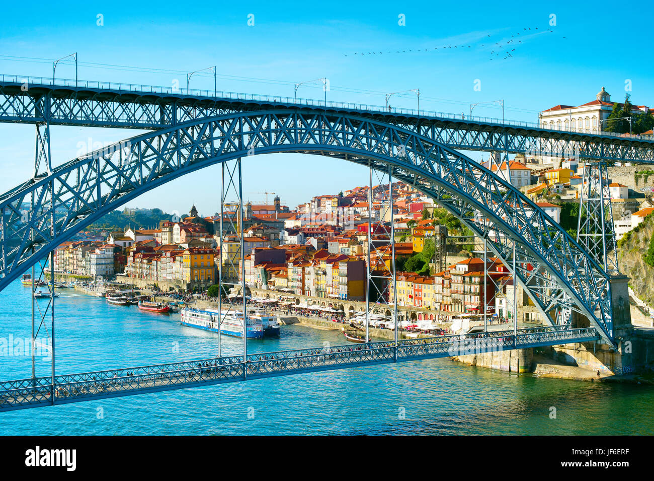 Eiffel bridge. Porto, Portugal Stock Photo - Alamy