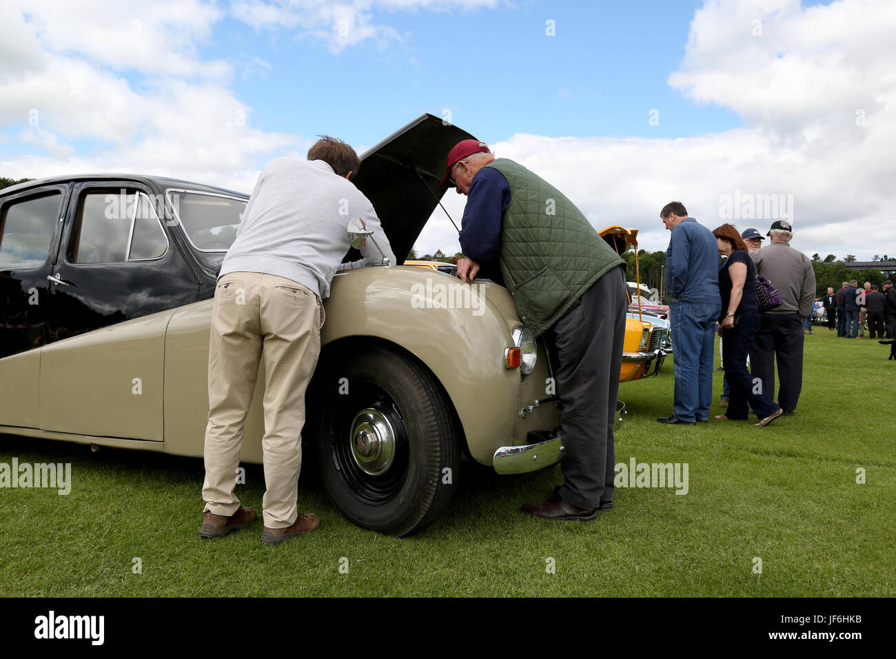 Stonehaven Car Rally 2017 Stock Photo