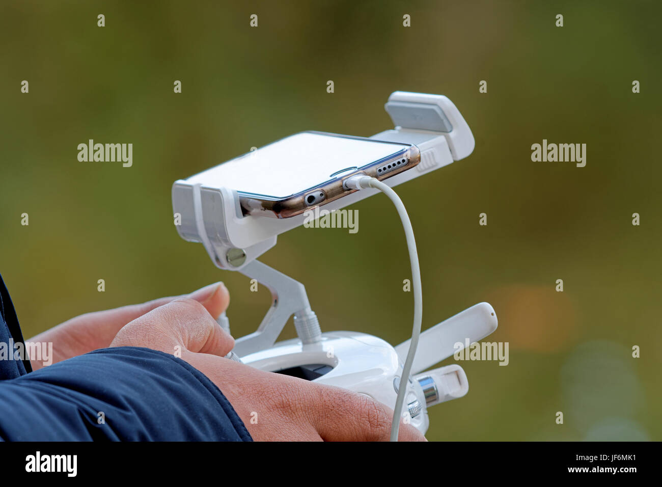 Quadcopter remote Stock Photo