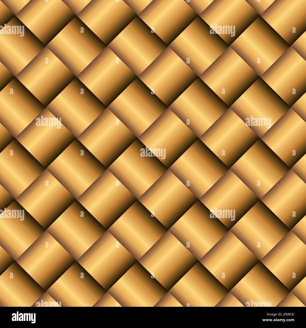 Vector metal gold texture. Golden abstract background with square details.  Seamless pattern with golden tiles , shiny and volume effect Stock Vector  Image & Art - Alamy