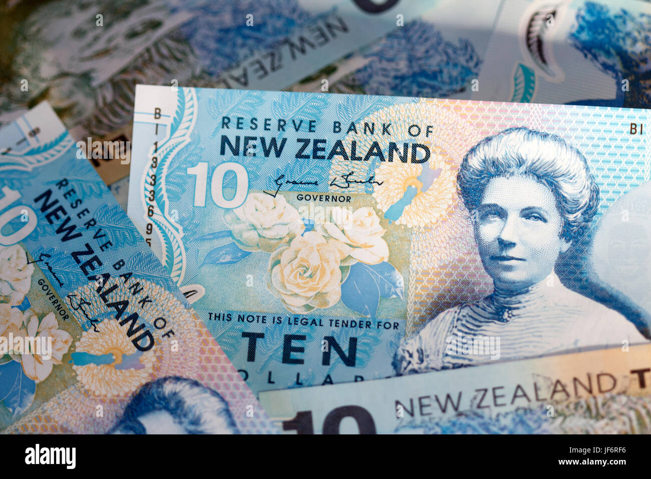 New Zealand Currency Stock Photo Alamy