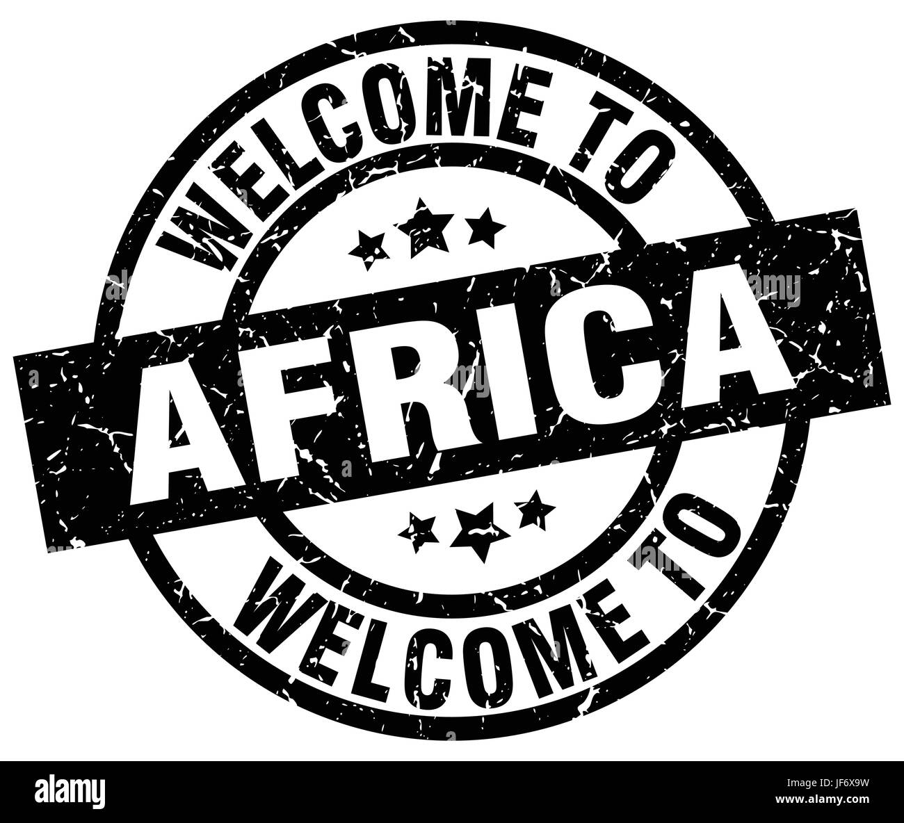 Welcome to africa sign Black and White Stock Photos & Images - Alamy