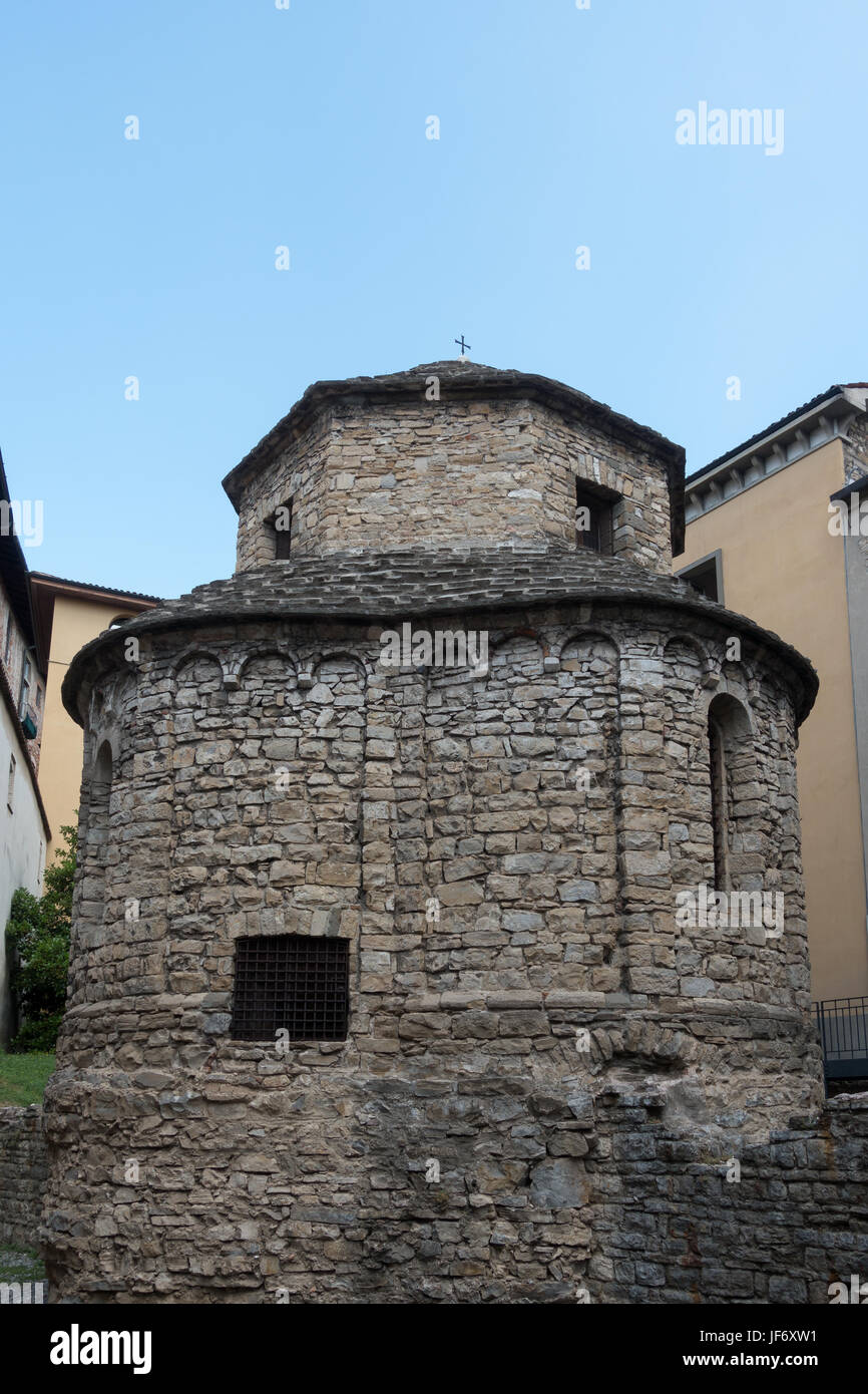 BERGAMO, LOMBARDY/ITALY - JUNE 26 :Chapel di Santa Croce in Bergamo on June 26, 2017 Stock Photo