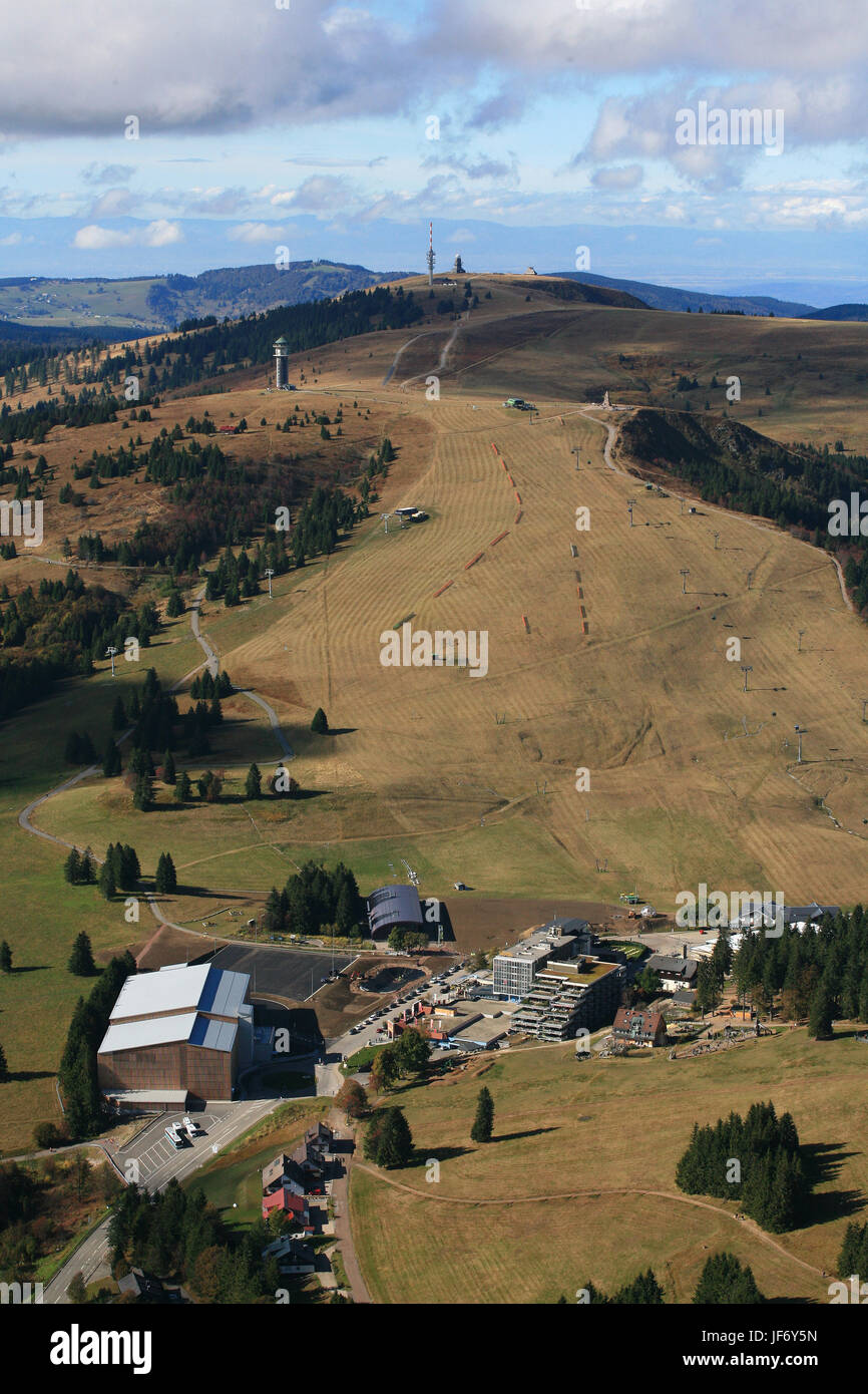 Feldberg, mountain in the Black Forest Stock Photo