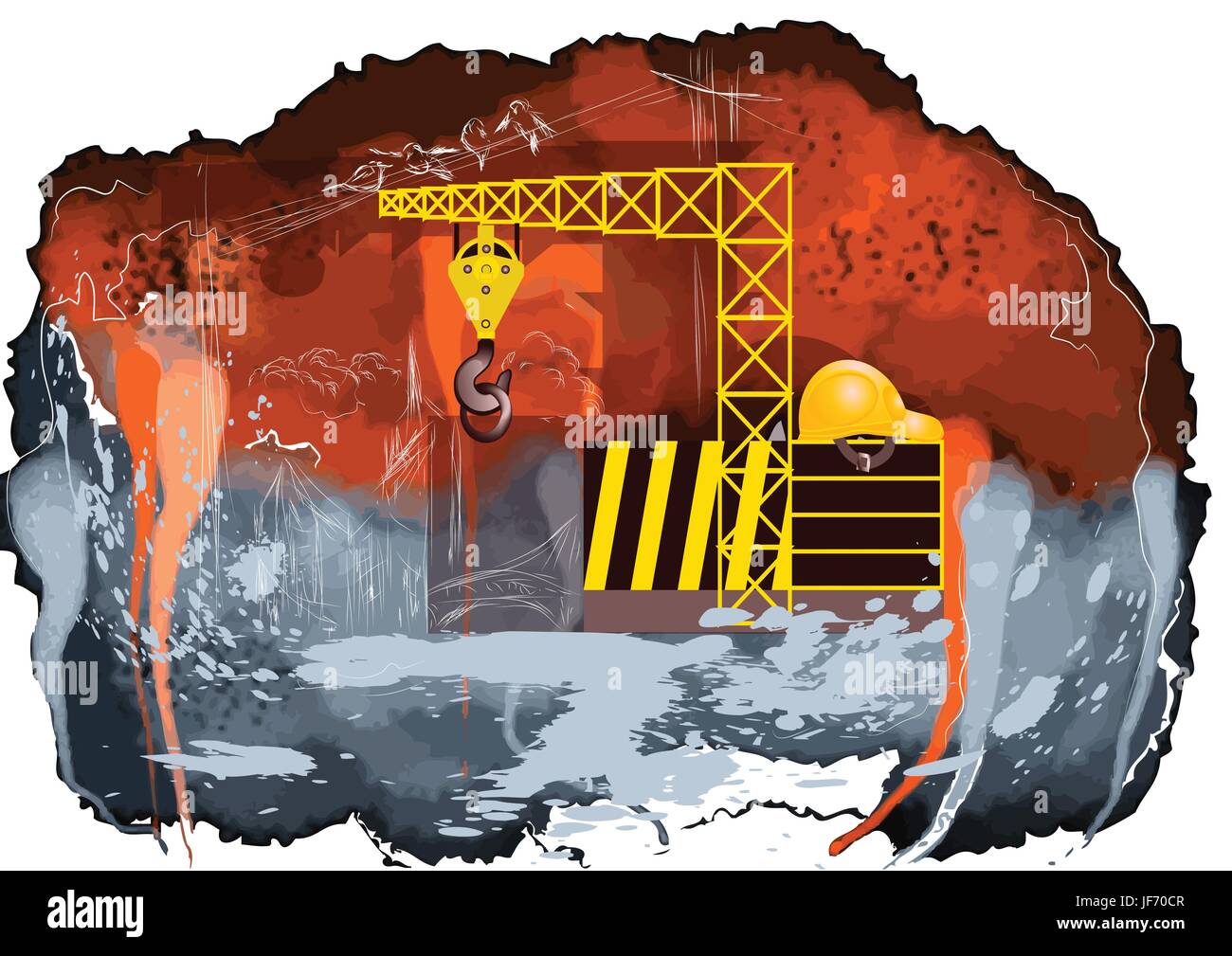 under construction background Stock Vector Image & Art - Alamy
