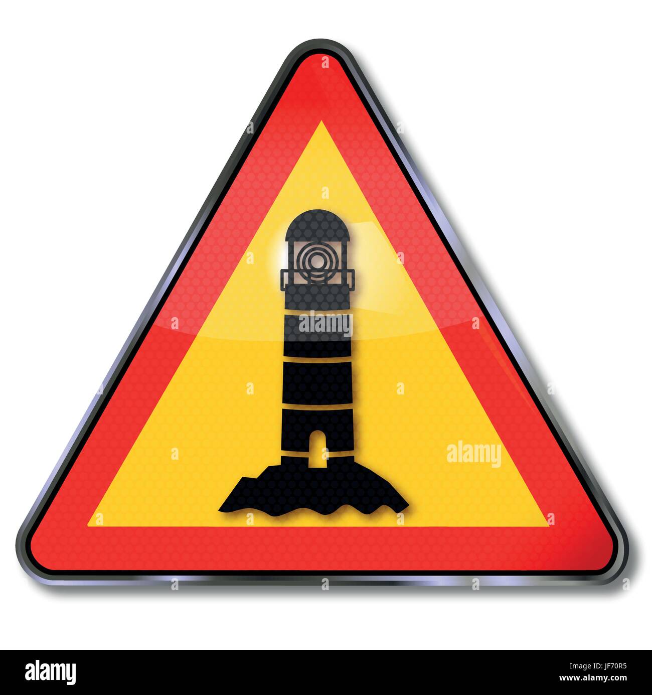 sign with lighthouse Stock Vector Image & Art - Alamy
