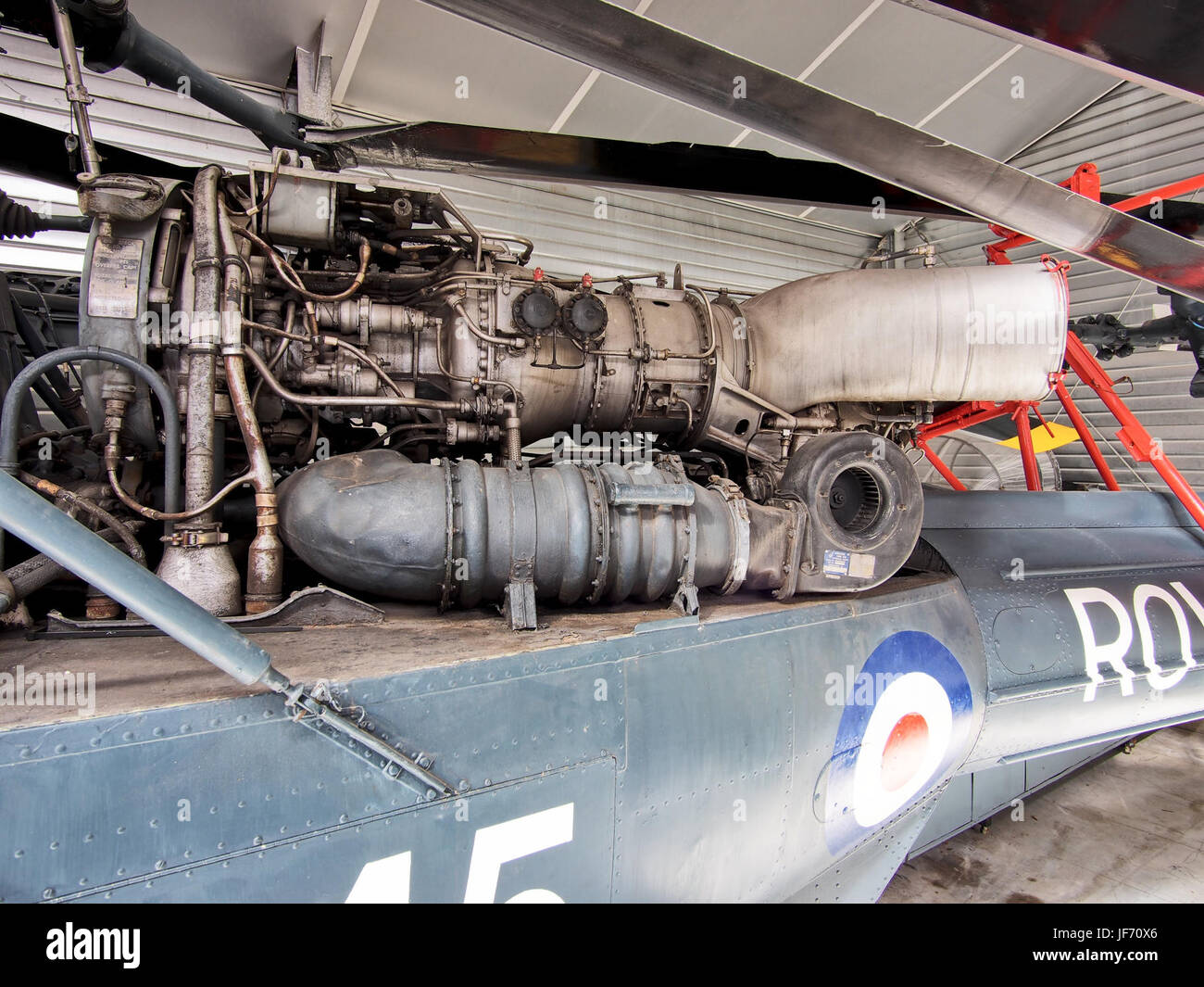 Royal Navy Westland Wasp Serial f9581 Register XS570 at Piet Smits pic3 ...