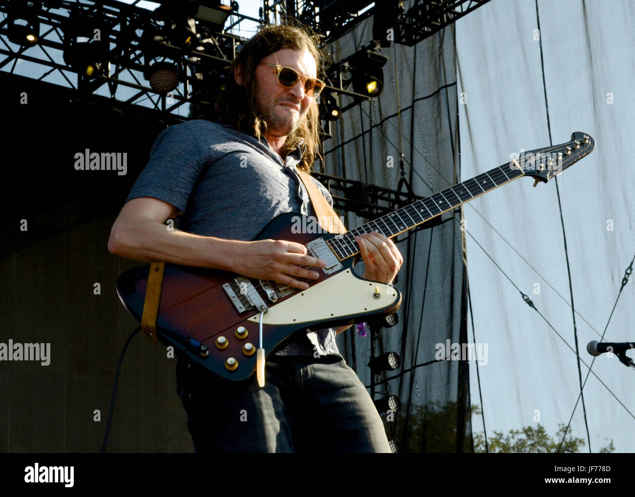 Trevor Menear Dawes performs onstage during Arroyo Seco Weekend June 24,2017 Brookside Golf Course Pasadena,California. Stock Photo