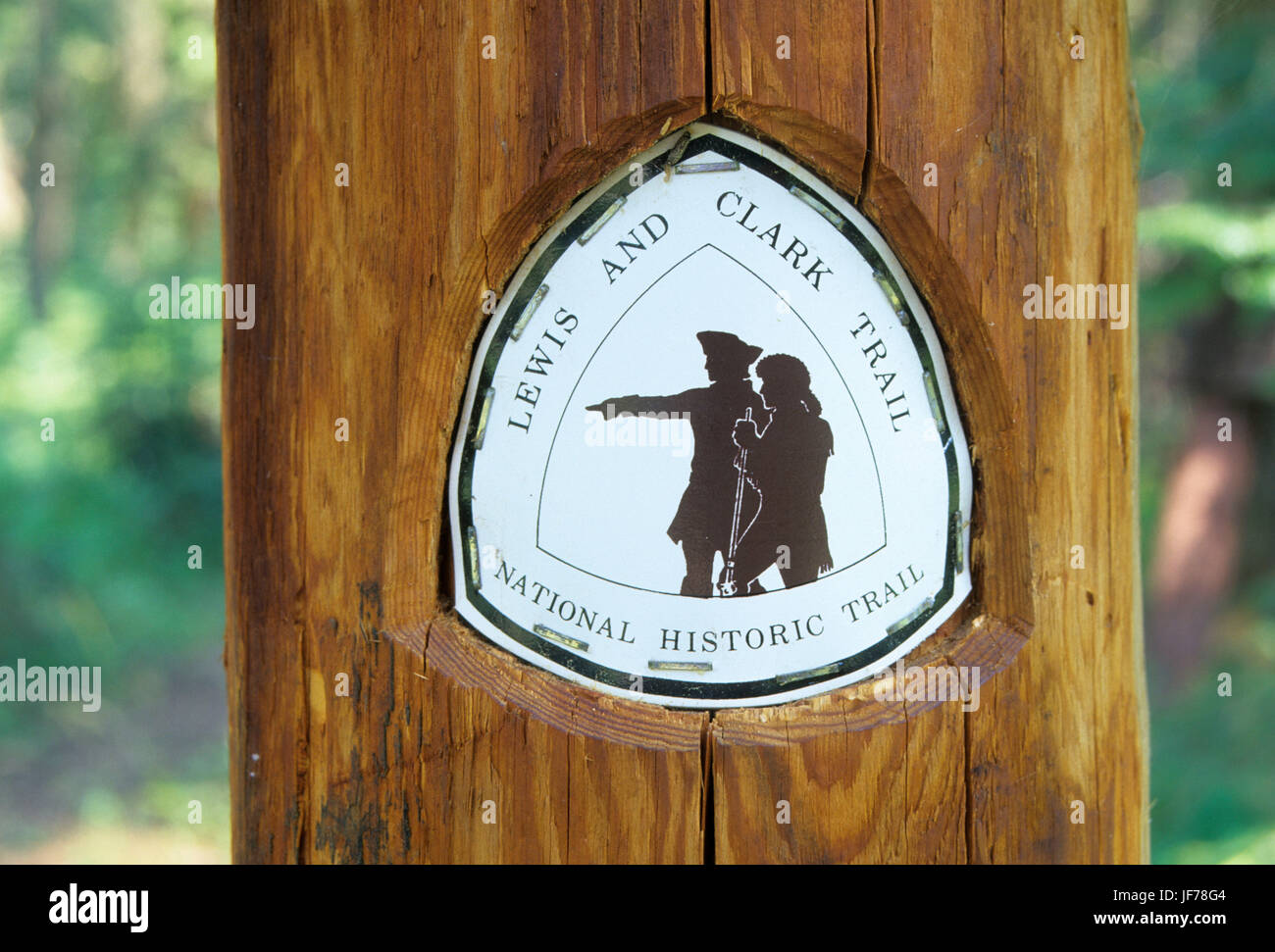 Lewis and clark national historic trail hi-res stock photography and ...