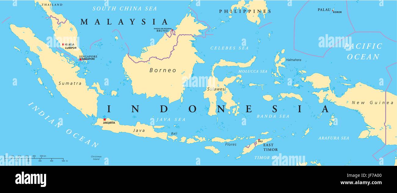 indonesia, malaysia, map, atlas, map of the world, political, bali, indonesia, Stock Vector