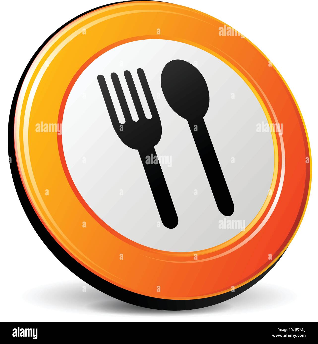 Dine eat food meal Stock Vector Images - Alamy