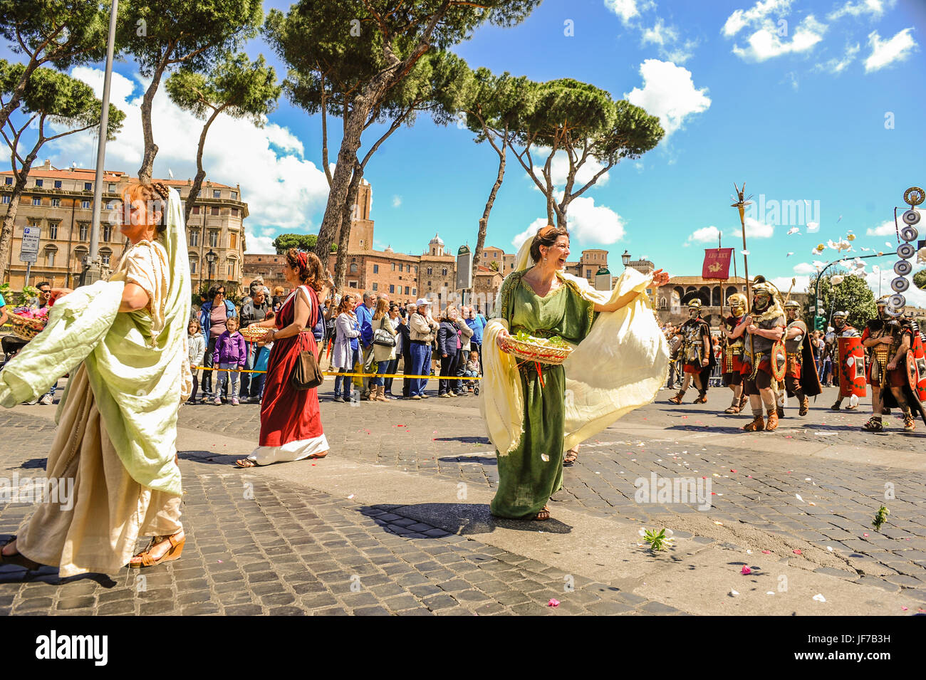 Historical reconstruction in rome hi-res stock photography and images ...
