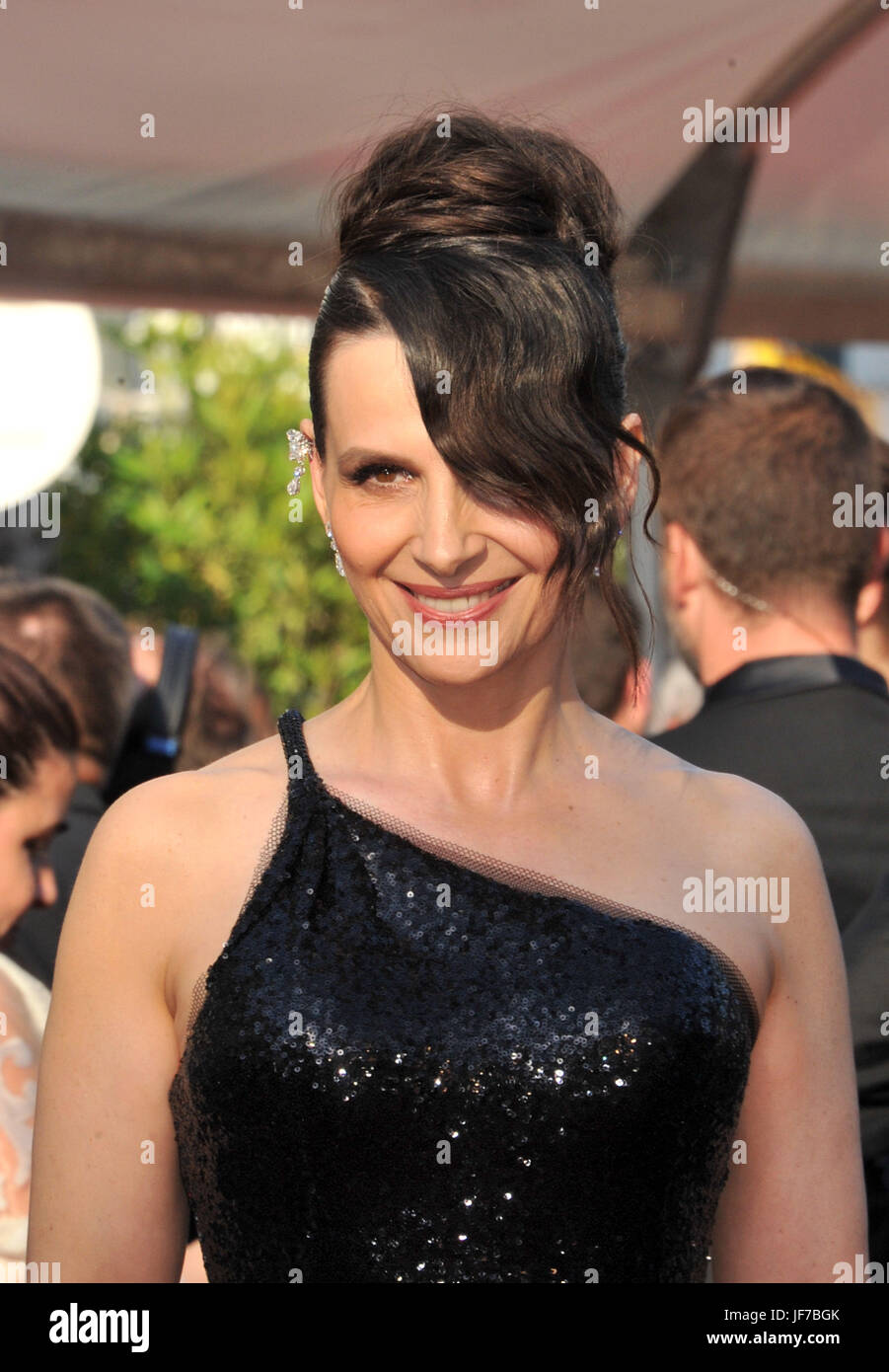 Closing Ceremony of the 70th annual Cannes Film Festival at the Palais des Festivals in Cannes, France.  Featuring: Juliette Binoche Where: Cannes, France When: 28 May 2017 Credit: IPA/WENN.com  **Only available for publication in UK, USA, Germany, Austria, Switzerland** Stock Photo