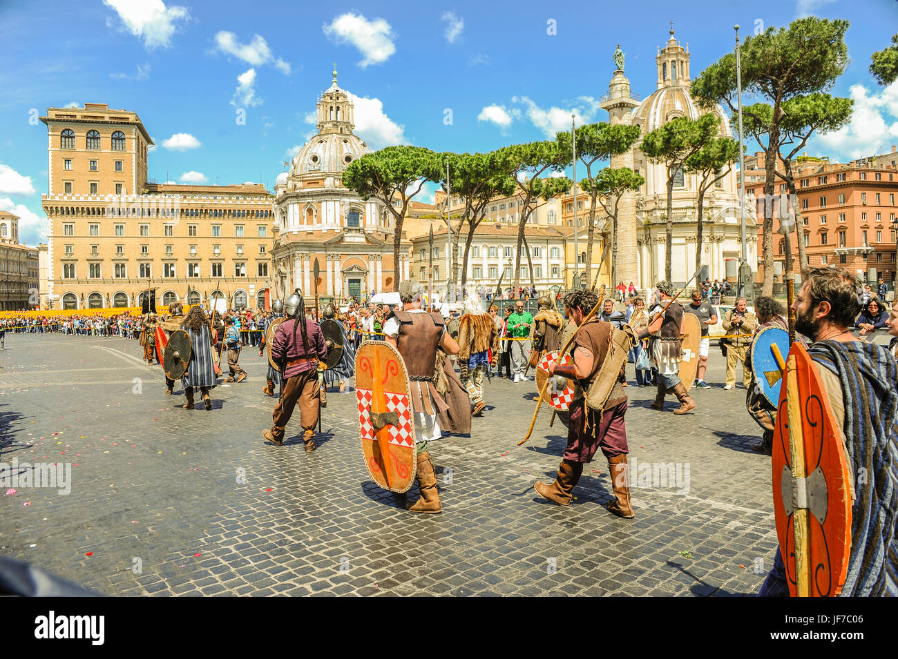 Historical reconstruction in rome hi-res stock photography and images ...